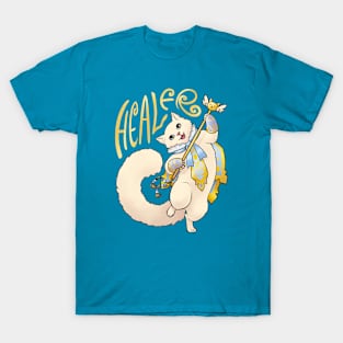 Healer Cat - Videogame RPG Class T-Shirt